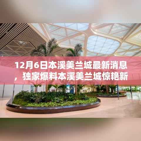 独家爆料揭秘,本溪美兰城最新动态,惊艳新篇章开启于12月6日