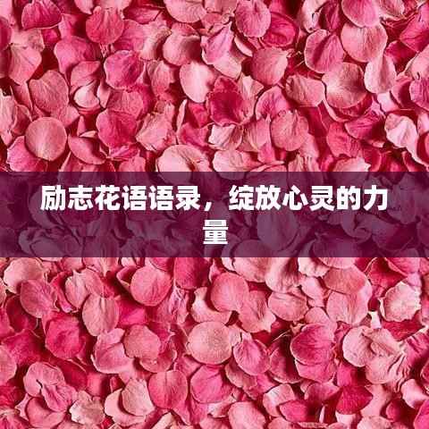 励志花语语录，绽放心灵的力量