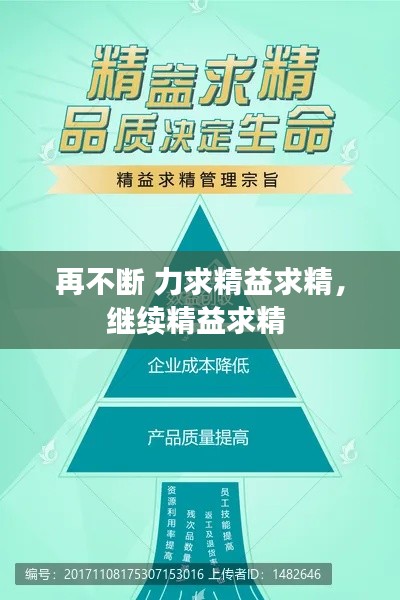 再不断 力求精益求精,继续精益求精