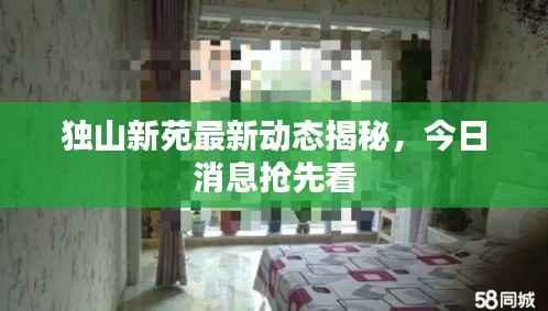 独山新苑最新动态揭秘，今日消息抢先看