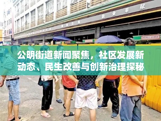 公明街道新闻聚焦,社区发展新动态、民生改善与创新治理探秘